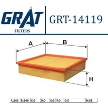Grat 14119 Hava Filtresi 835617