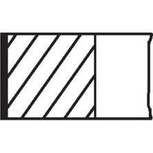 Mahle 04008N0 Segman Olcu: Std 0640F6