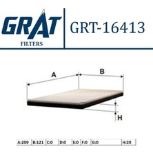 Grat 16413 Polen Filtresi 976174H000