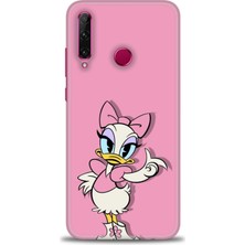 Kılıf Evreni Huawei Honor 20 Lite Kılıf Hd Baskılı Kılıf + Nano Tam Kaplayan Ekran Koruyucu 406