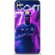 Kılıf Evreni Huawei Honor 8c Kılıf Hd Baskılı Kılıf + Nano Tam Kaplayan Ekran Koruyucu 9