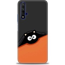 Rulet Huawei Honor 20 Kılıf Hd Baskılı Kılıf + Nano Tam Kaplayan Ekran Koruyucu 80