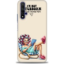 Rulet Huawei Honor 20 Kılıf Hd Baskılı Kılıf + Nano Tam Kaplayan Ekran Koruyucu 49