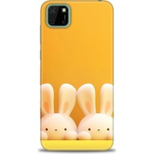 Kılıf Evreni Huawei Y5P Kılıf Hd Baskılı Kılıf + Nano Tam Kaplayan Ekran Koruyucu 78