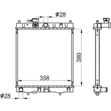 MGA 80649 Motor Radyatoru 2141045B00