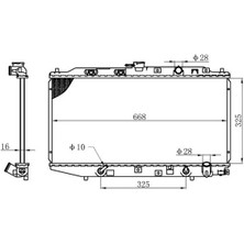 Oris BHN028016 Motor Radyatoru 19010PM3901 19010PM4004