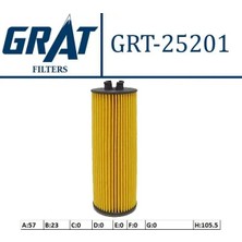 Grat 25201 Yag Filtresi 55589295