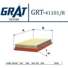 Grat 41101R Hava Filtresi 16546ED000
