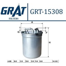 Grat 15308 Yakit Filtresi 6Q0127401F