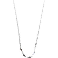 Oya Silver Gümüş Pul Zincir Kolye