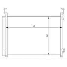 Oris CRN705016 Klima Radyatoru 921005115R 92100JY00A 92100JY00AA