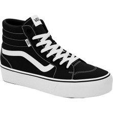 Vans Wm Filmore Hi Platform Kadın Siyah Günlük Ayakkabı