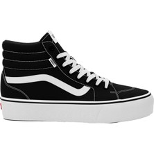 Vans Wm Filmore Hi Platform Kadın Siyah Günlük Ayakkabı