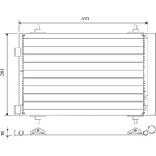 Valeo 812746 Klima Radyatoru 6455CY 6455GK