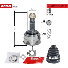 MGA 70828 Dis Aks Kafasi 44010SH9000