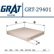 Grat 29401 Polen Filtresi BP4K61J6XA9A