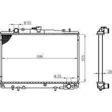 Oris BMI084026 Motor Radyatoru MR127853
