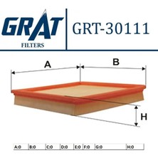 Grat 30111 Hava Filtresi 13711247405