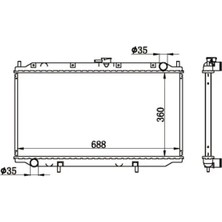 MGA 80648 Motor Radyatoru 214109F500
