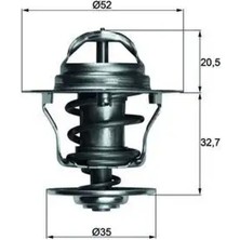 Mahle TX1288D Termostat 1001993 1086282 1630883