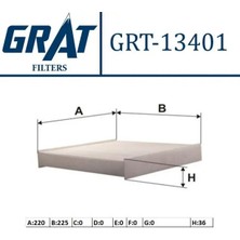 Grat 13401 Polen Filtresi 6447HP