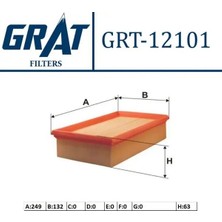 Grat 12101 Hava Filtresi 1444TK
