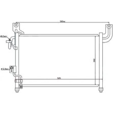 Oris CFR303016 Klima Radyatoru 3636303 3871793 4039846