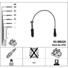 NGK 0755 (RCMB220) Buji Kablosu RCMB220
