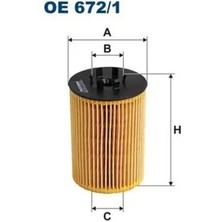 Filtron OE6721 Yag Filtresi 11427506677 11427511161