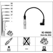 NGK 0934 (RCVW203) Buji Kablosu 06A905409E RCVW203