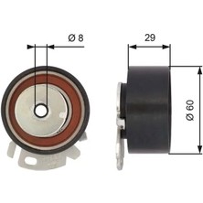 Gates T43068 Triger Gergi Bilyasi 46416489 46792898 71734799