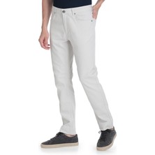 Hatemoğlu Gri Rahat Kesim 5 Cep Kanvas Pantolon