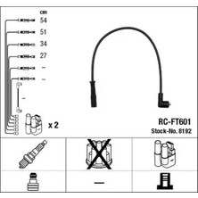 NGK 8192 (RCFT601) Buji Kablosu 22451AA040 22451AA060 22451KA000