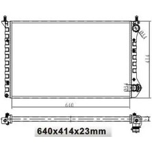 MGA 80108 Motor Radyatoru 46803039