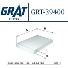Grat 39400 Polen Filtresi 30767022