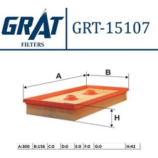 Grat 15107 Hava Filtresi 03C129620B