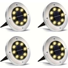 4'lü Solar Enerjili Bahçe Işıklandırmak Için Lamba Dış Mekan Işık Uygun Güneş Enerjili Aydınlatma Piknik Kamp Tatil Için Bahçe, Veranda, Havuz Kenarı Aydınlatması SL-600