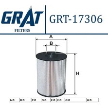 Grat 17306 Yakit Filtresi 31336192