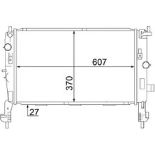 Mahle CR1499000S Motor Radyatoru 1300254 1300255 13130038
