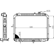 Oris BKI018026 Motor Radyatoru 0K7215200B 0K72A15200 0K72A15200A