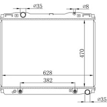 Oris BKI076026 Motor Radyatoru 253103E020 253103E730