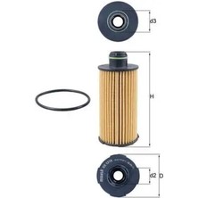 Mahle OX1219D Yag Filtresi 55266761 71779389