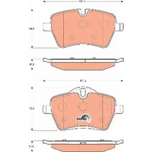 TRW GDB1712 On Fren Balatasi 34112289146 34116770251 34116778320