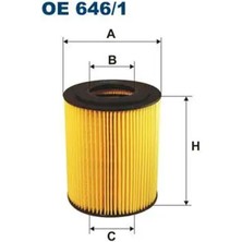 Filtron OE6461 Yag Filtresi 10012287 51055040098