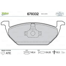 Valeo 670332 On Fren Balatasi