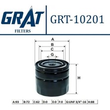 Grat 10201 Yag Filtresi 5940899