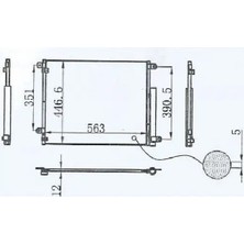 Oris CHN070016 Klima Radyatoru 80100TBAA01