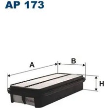 Filtron AP173 Hava Filtresi 1378058B00 1378058B00000 1378058BU0