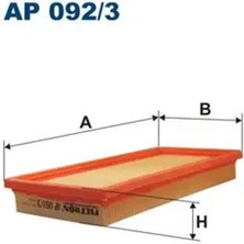 Filtron AP0923 Hava Filtresi 46783544 51775340 51806865