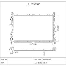 MGA 80602 Motor Radyatoru 71735362
